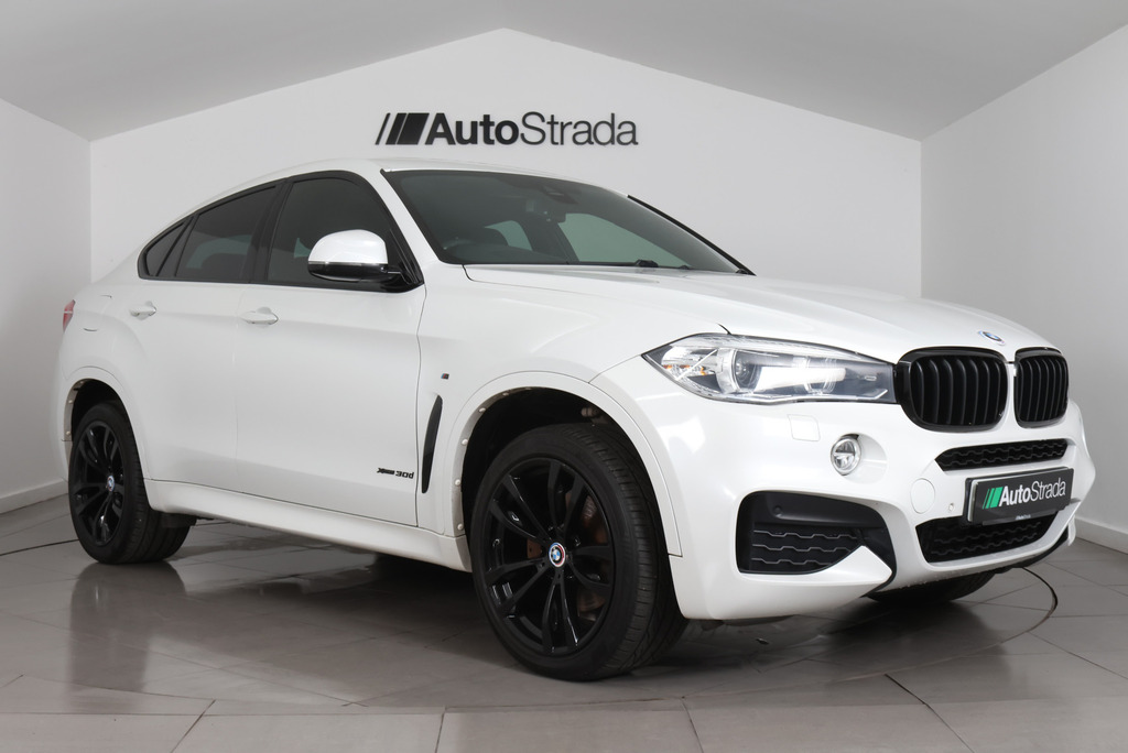 BMW X6 Xdrive30d M Sport White #5