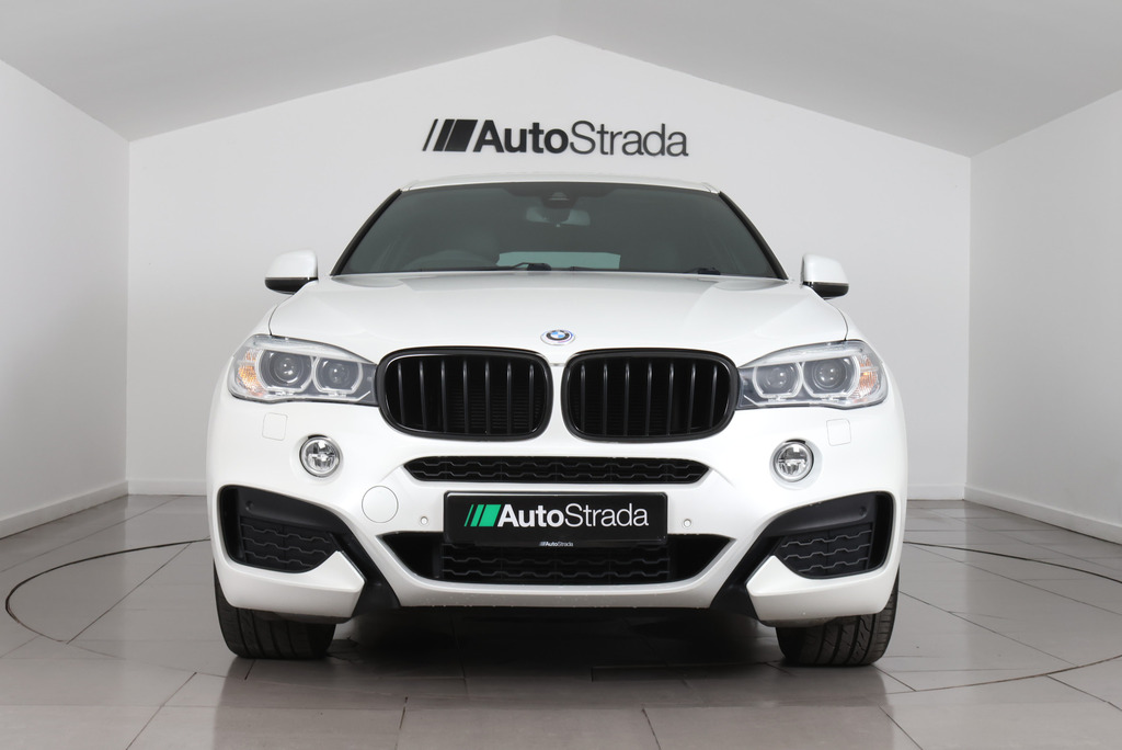 BMW X6 Xdrive30d M Sport White #2