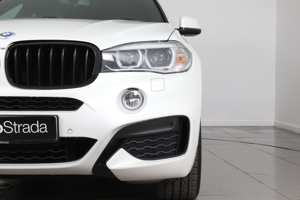 BMW X6 Xdrive30d M Sport White #4