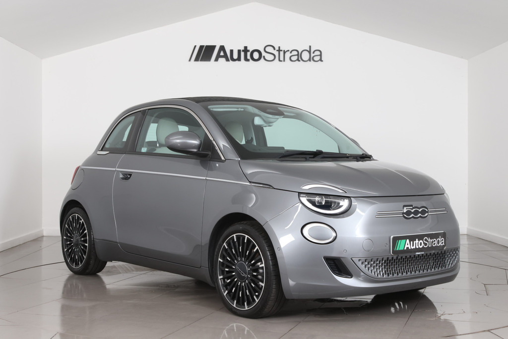 Fiat 500E La Prima Grey #3