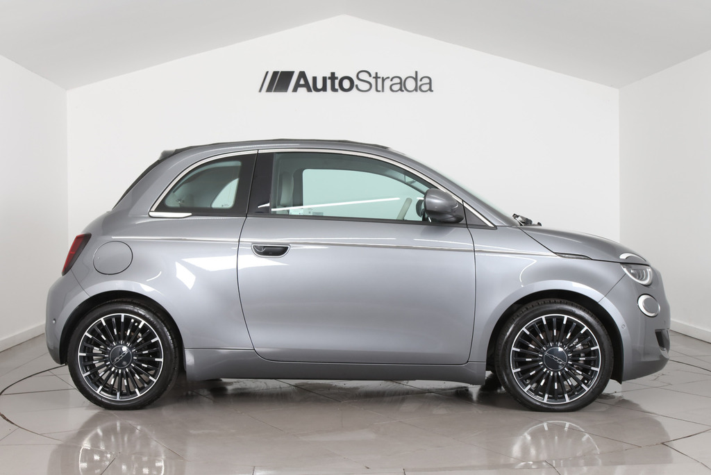 Fiat 500E La Prima Grey #4