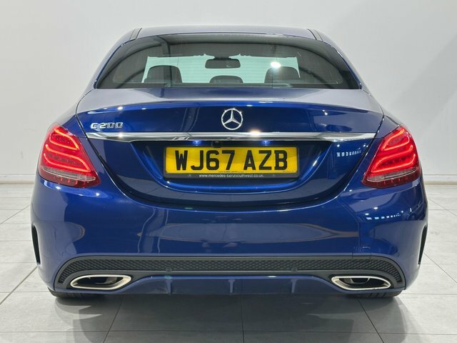 Mercedes-Benz C Class C200 Amg Line Euro Blue #4