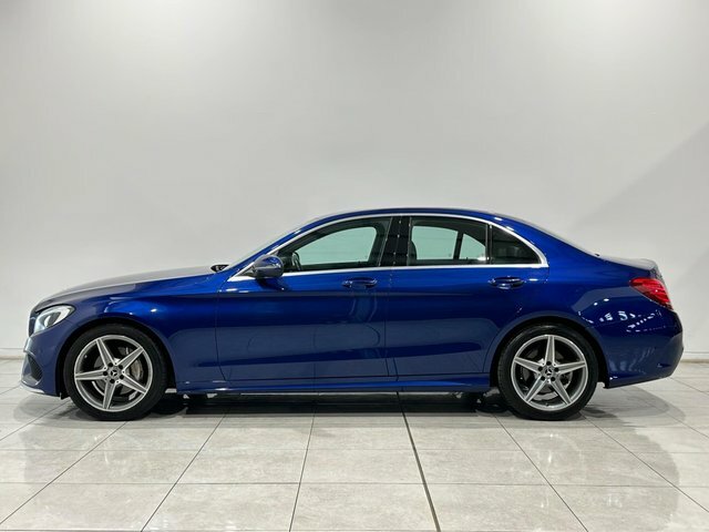 Mercedes-Benz C Class C200 Amg Line Euro Blue #6