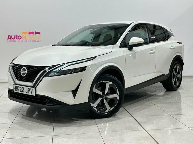 Nissan Qashqai Dig-t Mhev N-connecta Euro White