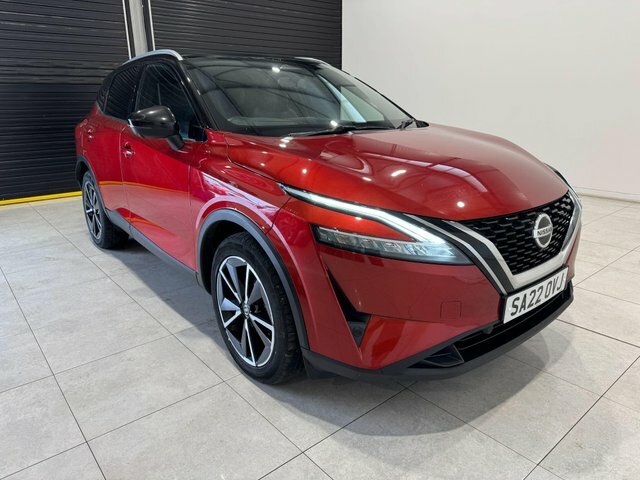 Nissan Qashqai Dig-t Mhev Tekna Euro SA22OVJ Red #6
