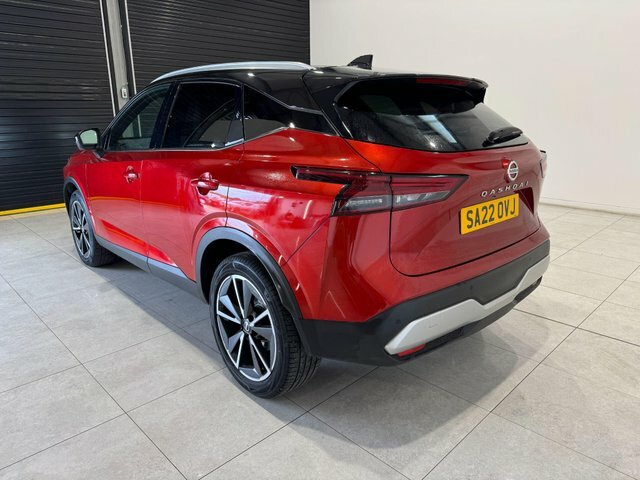 Nissan Qashqai Dig-t Mhev Tekna Euro SA22OVJ Red #5