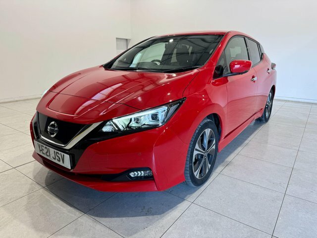 Nissan Leaf Tekna Auto 5dr Red