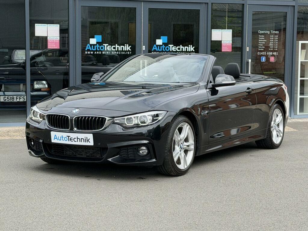 BMW 4 Series Bmw 4 Series 2.0 420D M Sport Euro 6 Gy18 B Black #2