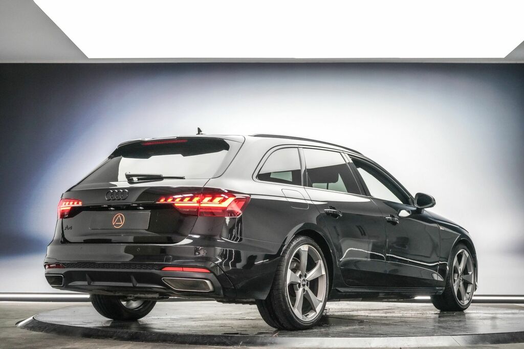 Audi A4 Avant 2022 2.0 Tdi 35 Black Edition Estate S Black #3