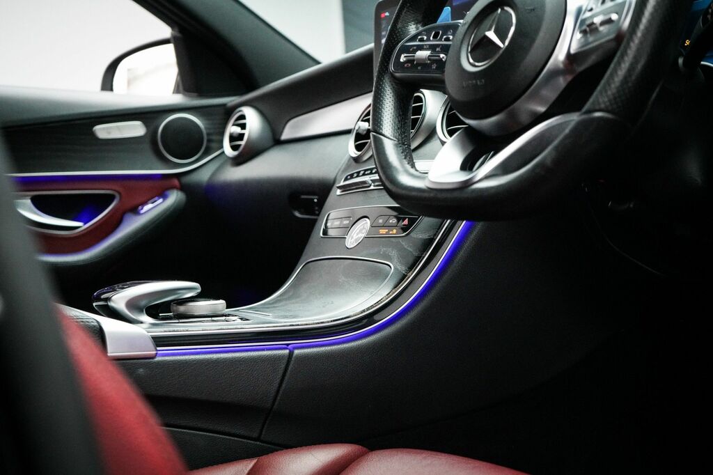 Mercedes-Benz C Class 2019 2.0 C220d Amg Line Premium Saloon Diese WV69TEY Black #4