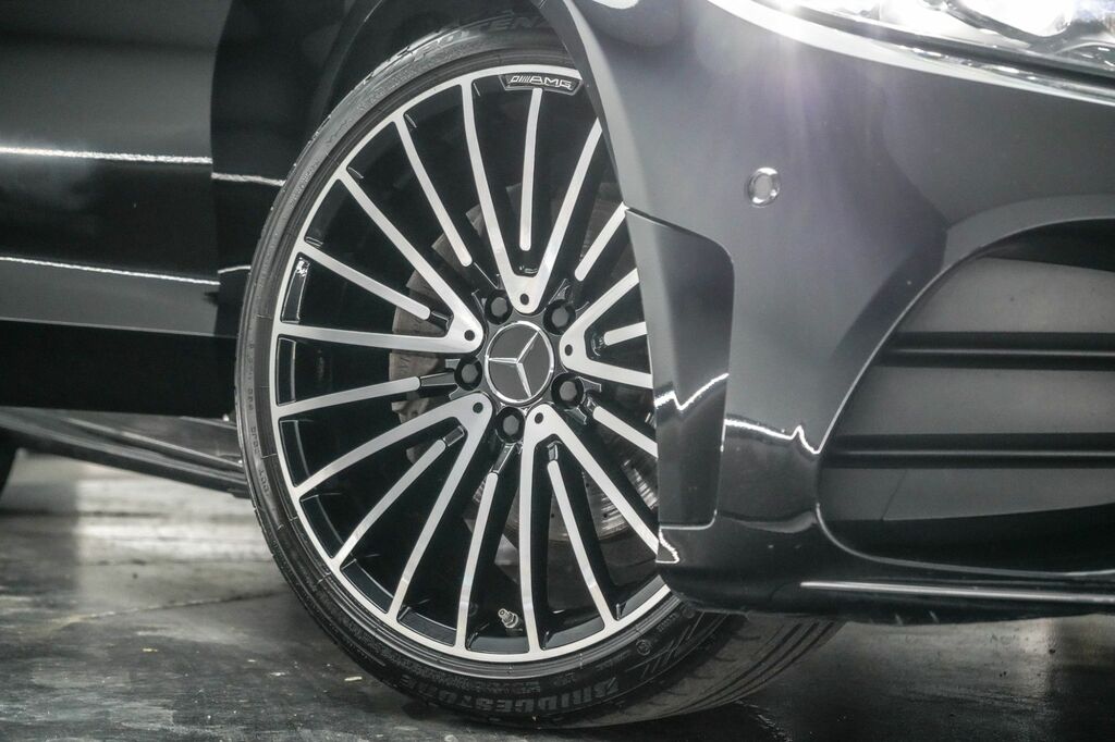 Mercedes-Benz C Class 2019 2.0 C220d Amg Line Premium Saloon Diese WV69TEY Black #2