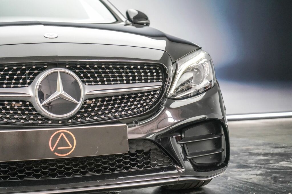 Mercedes-Benz C Class 2019 2.0 C220d Amg Line Premium Saloon Diese WV69TEY Black #6