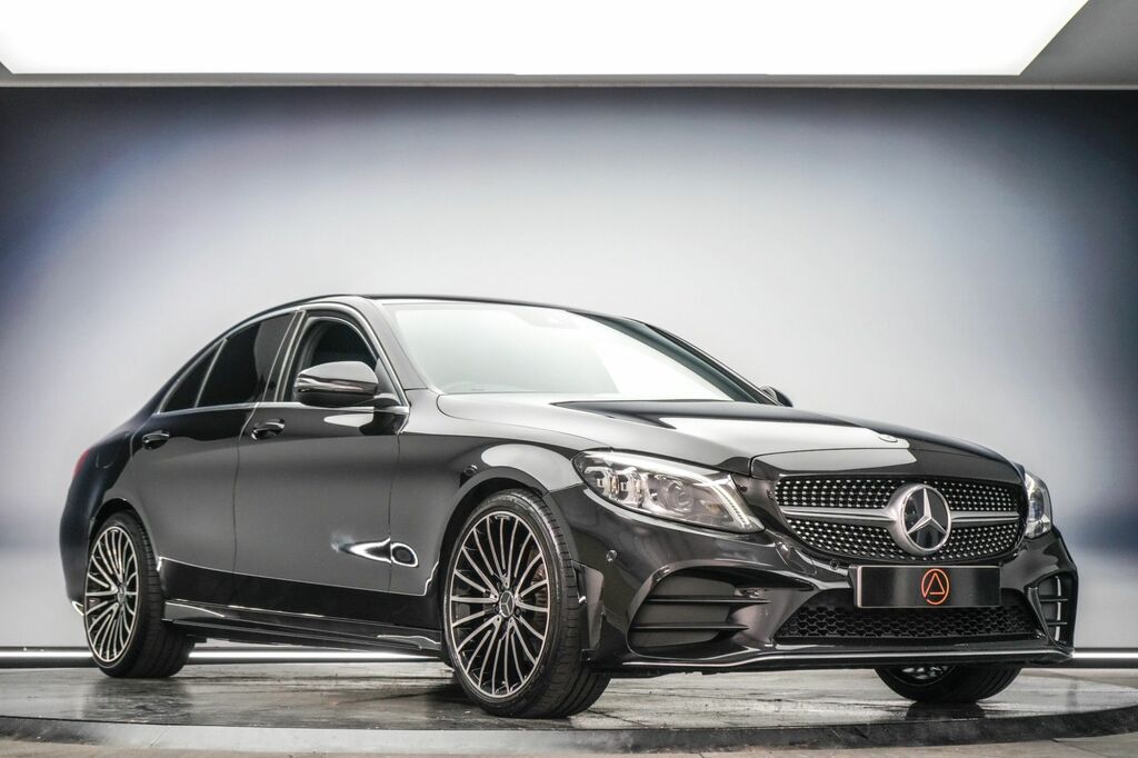 Mercedes-Benz C Class 2019 2.0 C220d Amg Line Premium Saloon Diese WV69TEY Black #5