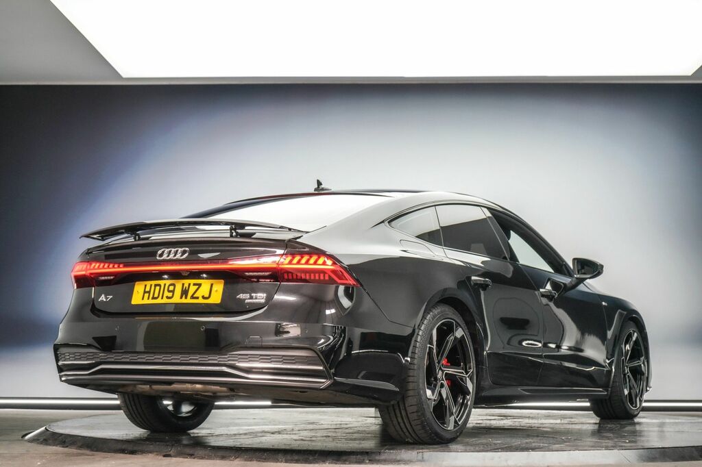 Audi A7 2019 3.0 Tdi V6 45 S Line Sportback Tip Black #3
