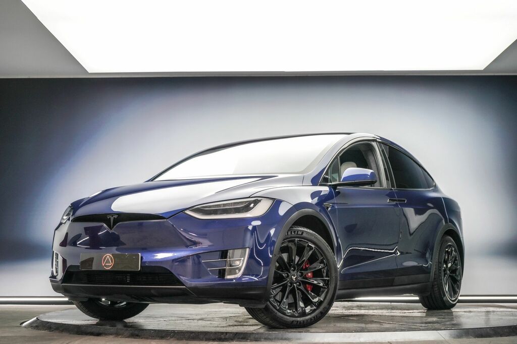 Tesla Model X 2018 75D Dual Motor Suv 4Wde Blue