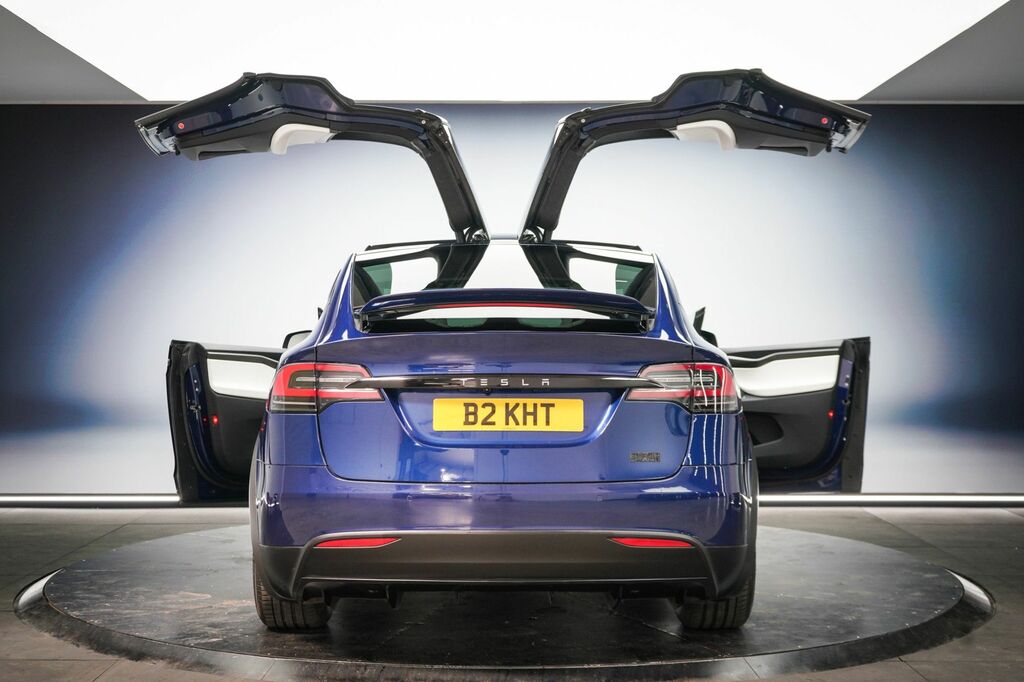 Tesla Model X 2018 75D Dual Motor Suv 4Wde Blue #4