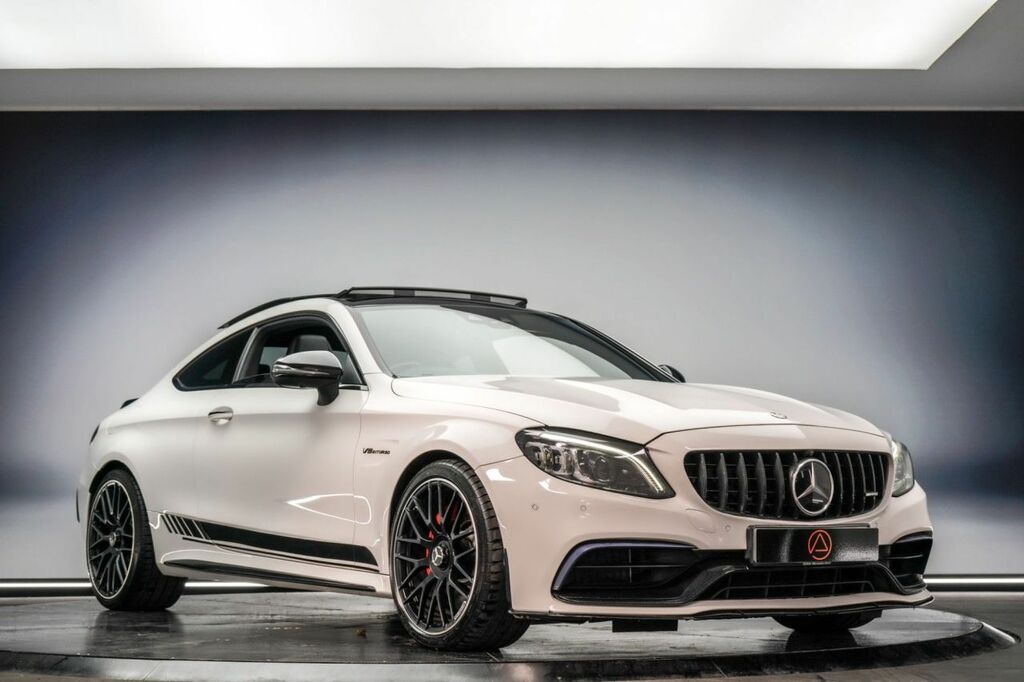 Mercedes-Benz C Class 2019 4.0 C63 V8 Biturbo Amg S Premium Plus Coupe VU19WAO White #6