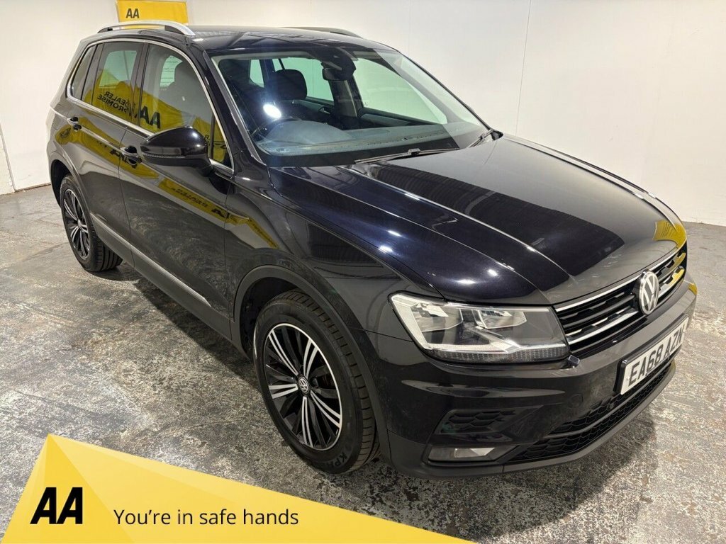 Volkswagen Tiguan 2L Se Navigation EA68AZN Black