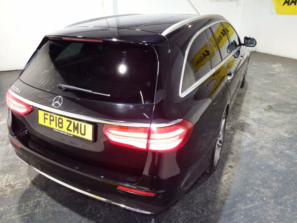 Mercedes-Benz E Class 2L Amg Line FP18ZMU Black #3
