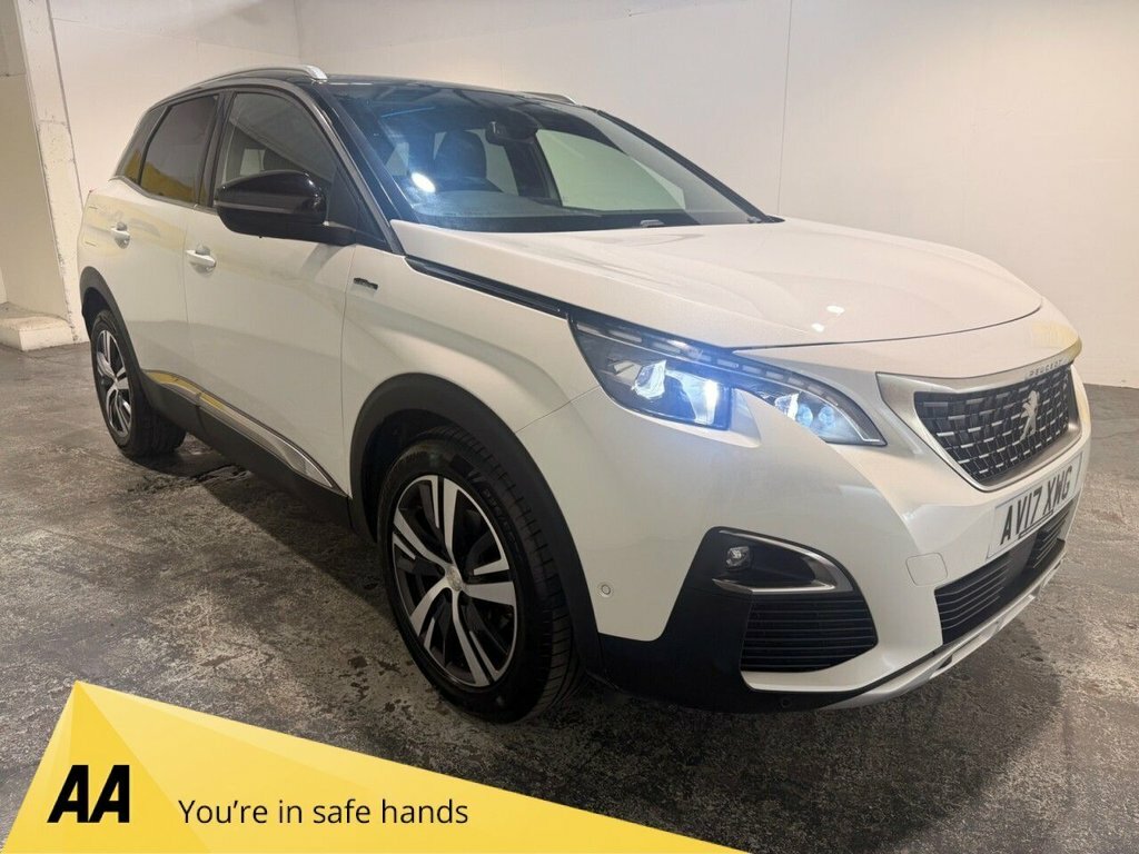 Peugeot 3008 1.6L Gt Line White