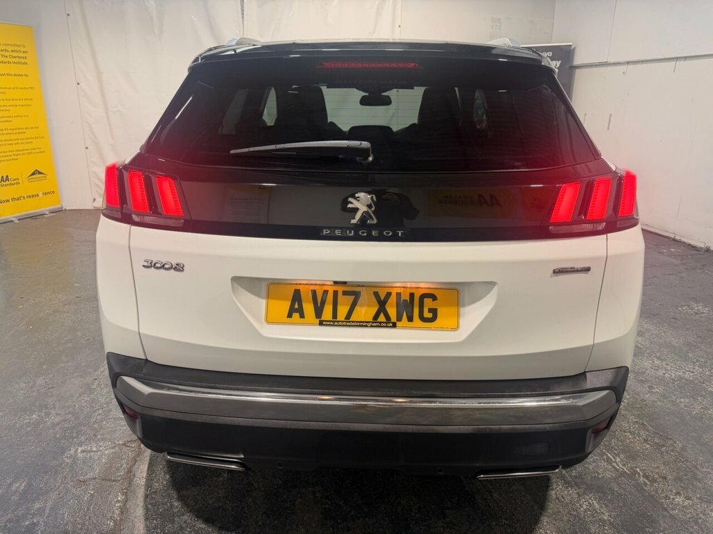 Peugeot 3008 1.6L Gt Line White #5