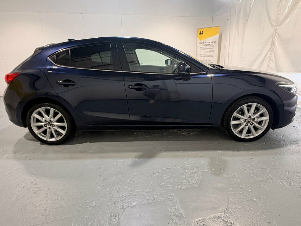 Mazda 3 2L Sport Nav FV17WWB Blue #3