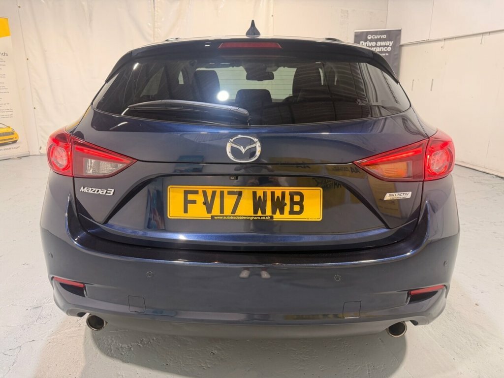 Mazda 3 2L Sport Nav FV17WWB Blue #4