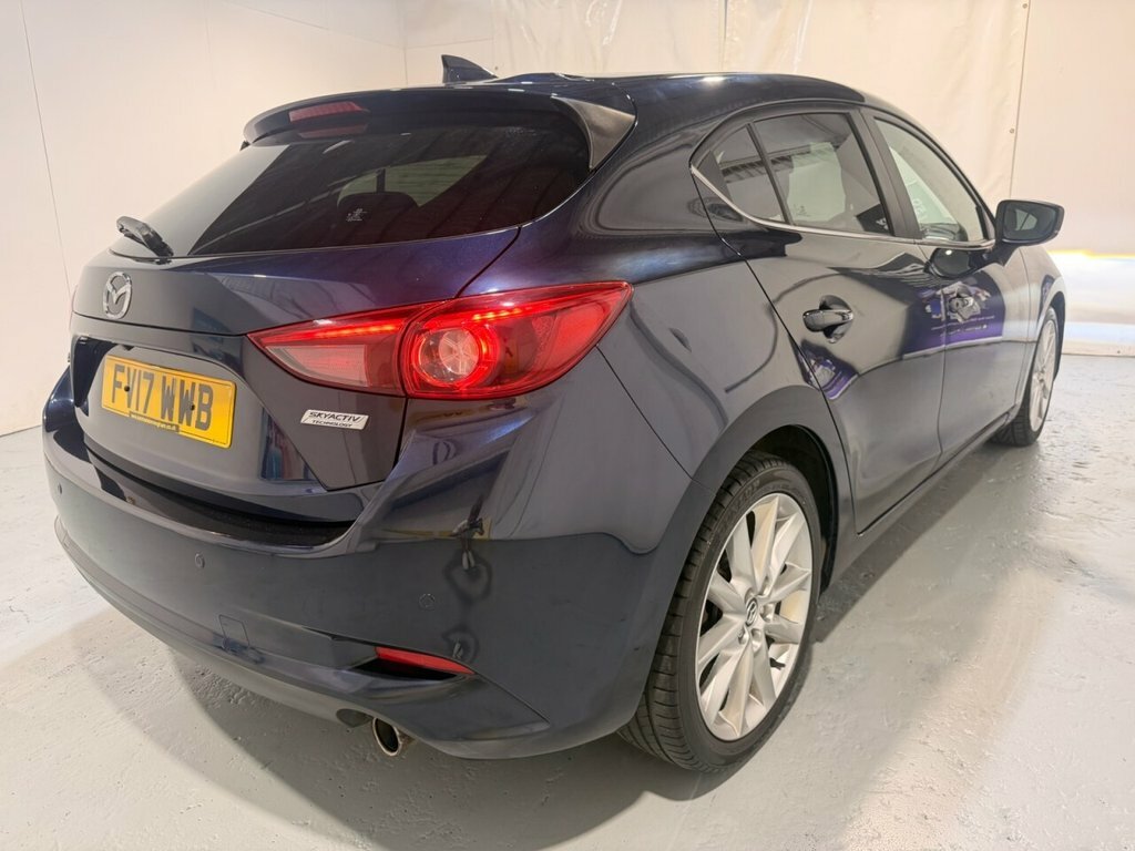 Mazda 3 2L Sport Nav FV17WWB Blue #2