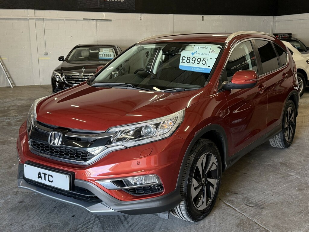 Honda Cr-V Suv 1.6 I-dtec Sr 2017 OE17DTZ Red #3