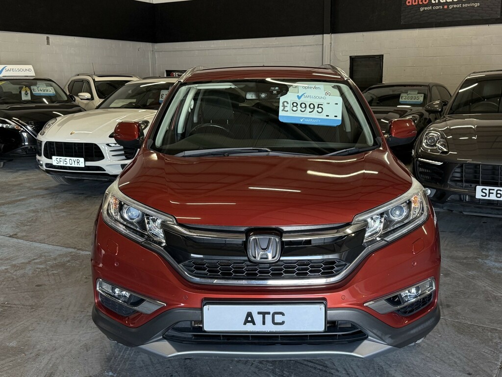 Honda Cr-V Suv 1.6 I-dtec Sr 2017 OE17DTZ Red #2