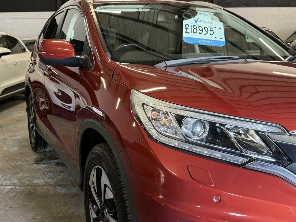 Honda Cr-V Suv 1.6 I-dtec Sr 2017 OE17DTZ Red #6