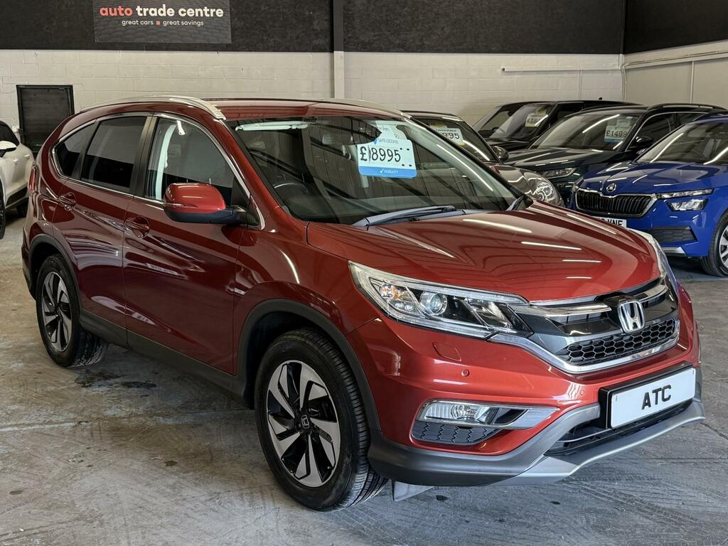 Honda Cr-V Suv 1.6 I-dtec Sr 2017 Red