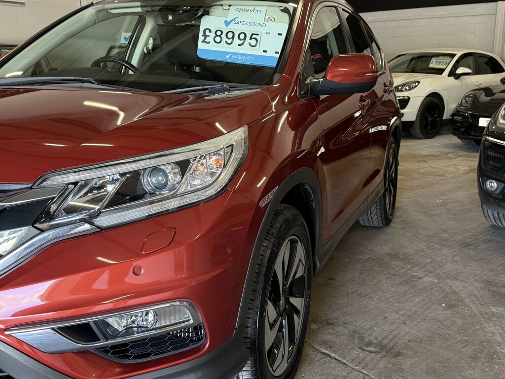 Honda Cr-V Suv 1.6 I-dtec Sr 2017 OE17DTZ Red #4