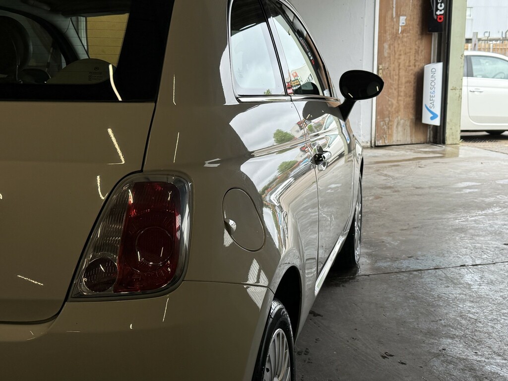 Fiat 500 1.2 Lounge Dualogic Euro White #16
