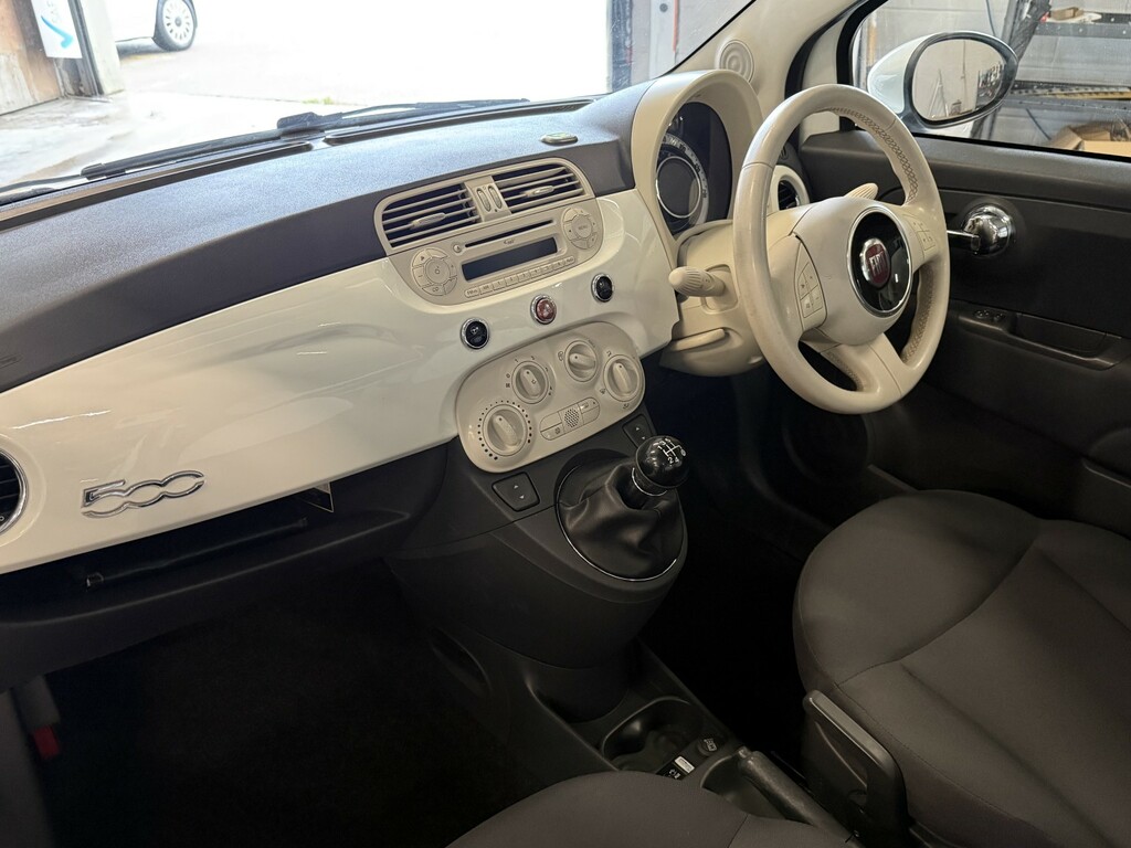 Fiat 500 1.2 Lounge Dualogic Euro White #36