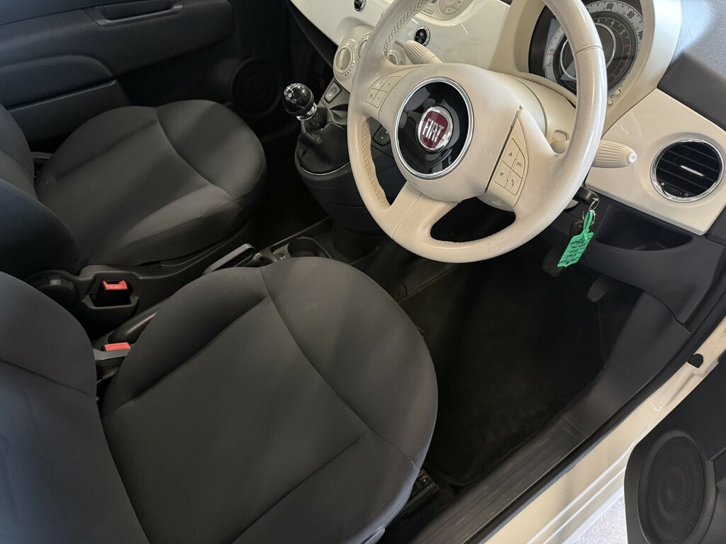Fiat 500 1.2 Lounge Dualogic Euro White #31