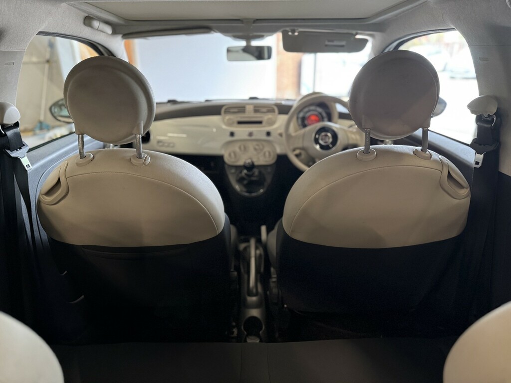 Fiat 500 1.2 Lounge Dualogic Euro White #49