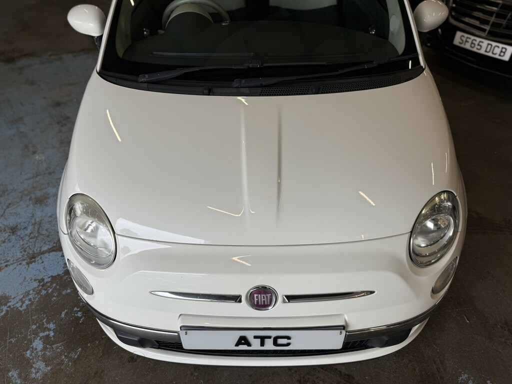 Fiat 500 1.2 Lounge Dualogic Euro White #8