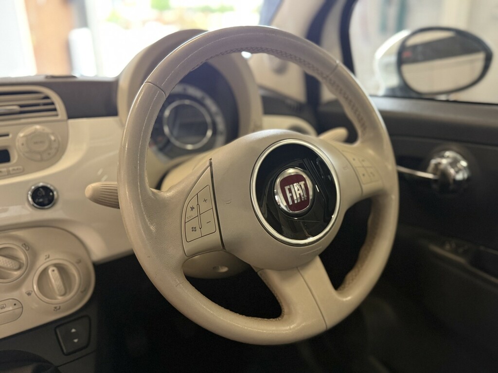 Fiat 500 1.2 Lounge Dualogic Euro White #40