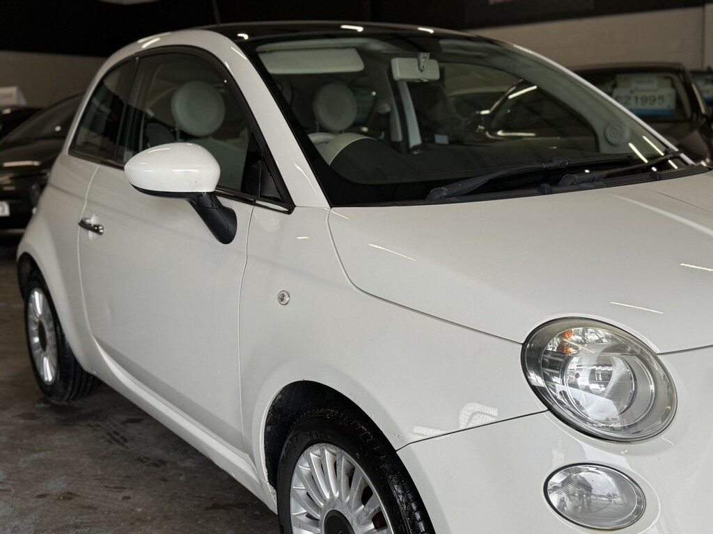 Fiat 500 1.2 500 1.2 Lounge White #4