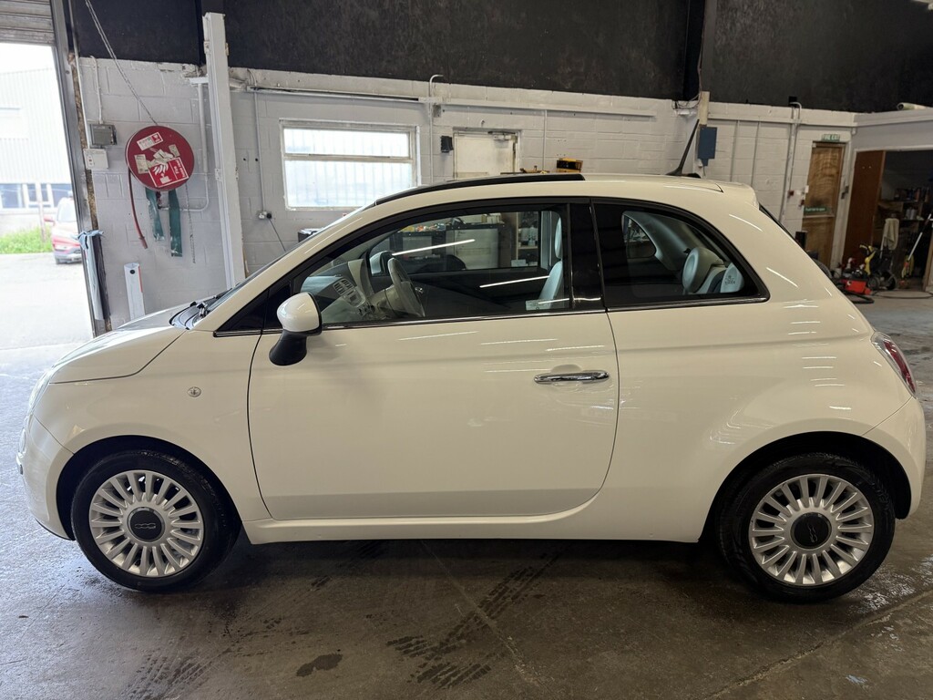 Fiat 500 1.2 Lounge Dualogic Euro White #9