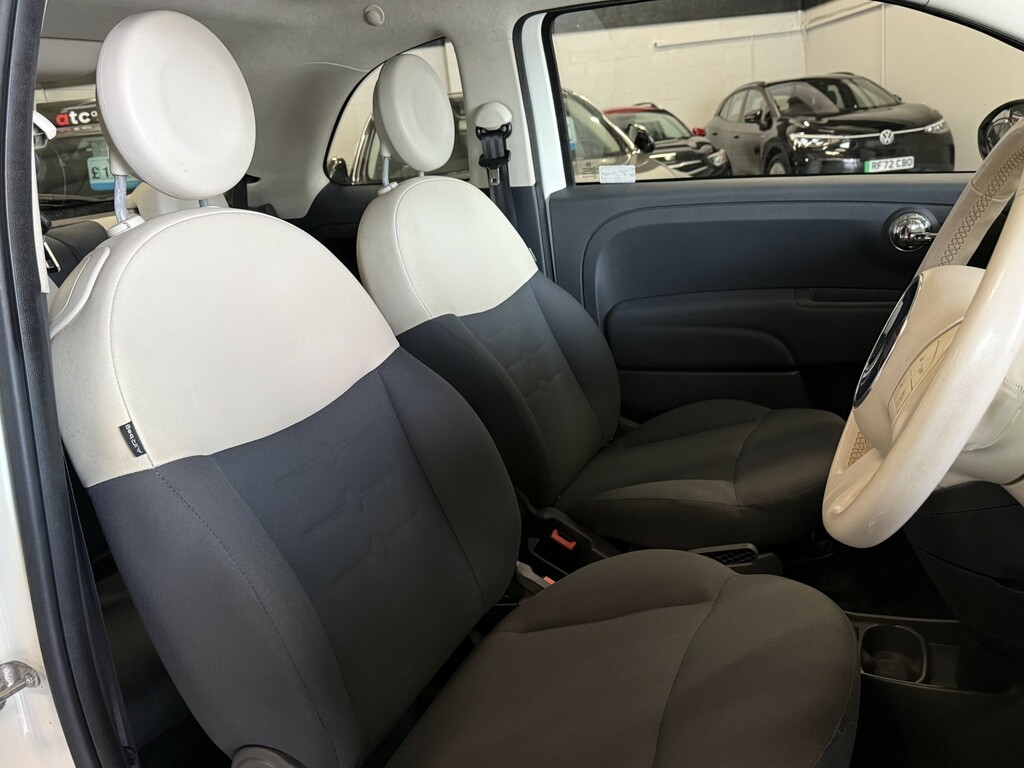 Fiat 500 1.2 Lounge Dualogic Euro White #30