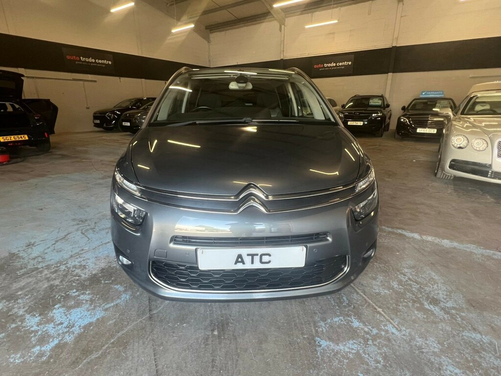 Citroen Grand C4 Picasso Mpv 1.6 Bluehdi Exclusive 2016 Grey #2