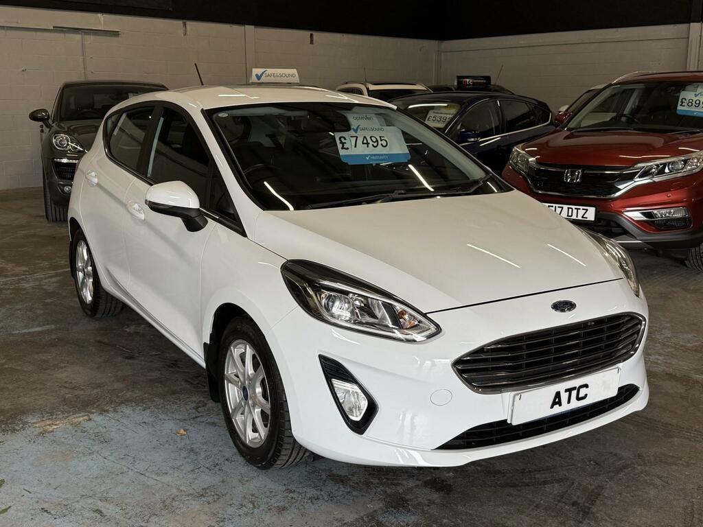 Ford Fiesta Hatchback 1.1 Ti-vct Zetec 2018 White