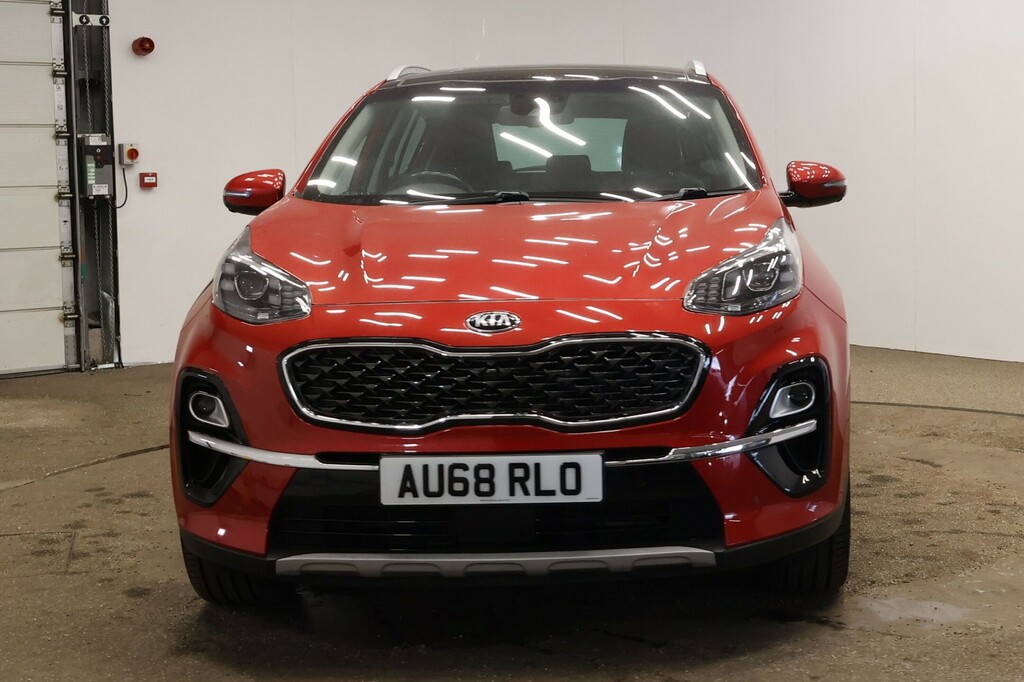 Kia Sportage Suv 1.6 Crdi 4 2018 AU68RLO Red #3