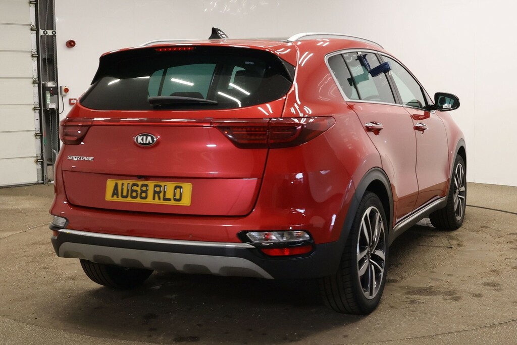 Kia Sportage Suv 1.6 Crdi 4 2018 AU68RLO Red #2