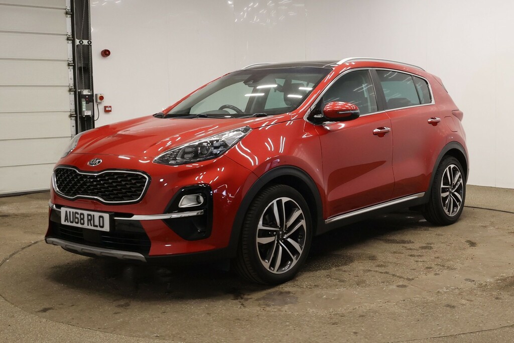 Kia Sportage Suv 1.6 Crdi 4 2018 AU68RLO Red #5
