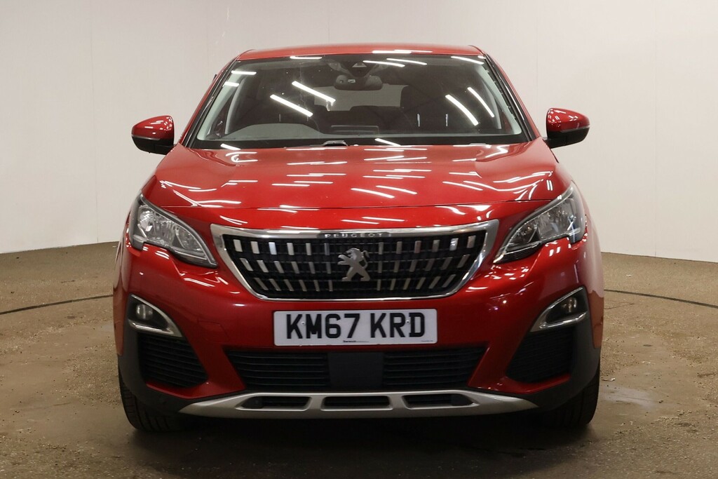 Peugeot 3008 1.6 Bluehdi Allure Red #4