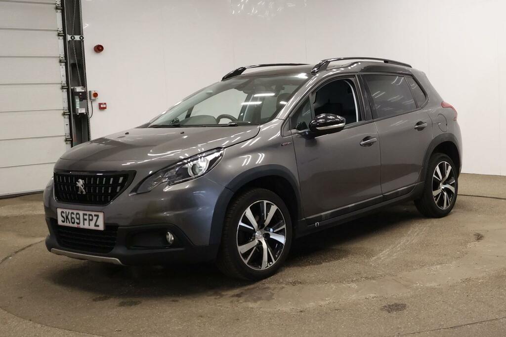 Peugeot 2008 Suv 1.2 Puretech Gt Line 2019 SK69FPZ Grey #3