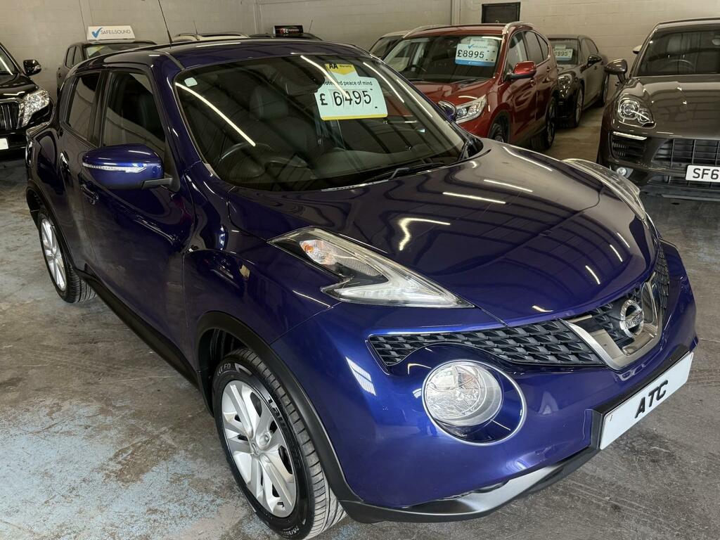 Nissan Juke Suv 1.2 Dig-t N-connecta 2017 VHZ6717 Blue #6